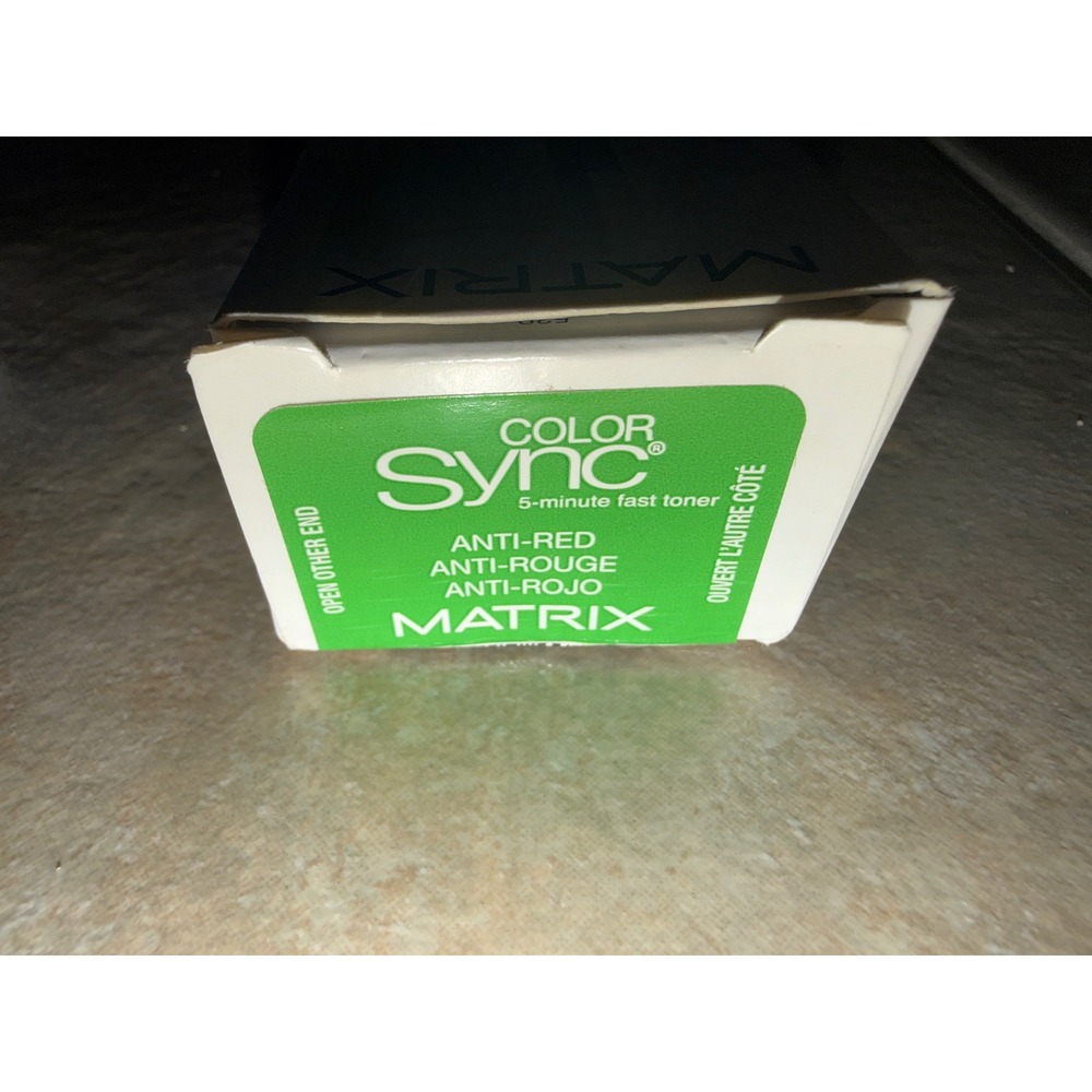 Matrix Color Sync Anti-Red 5-Minute Fast Toner Demi-Permanent Ammonia-Free hair